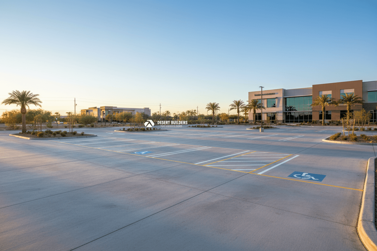 Commercial Parking Lot